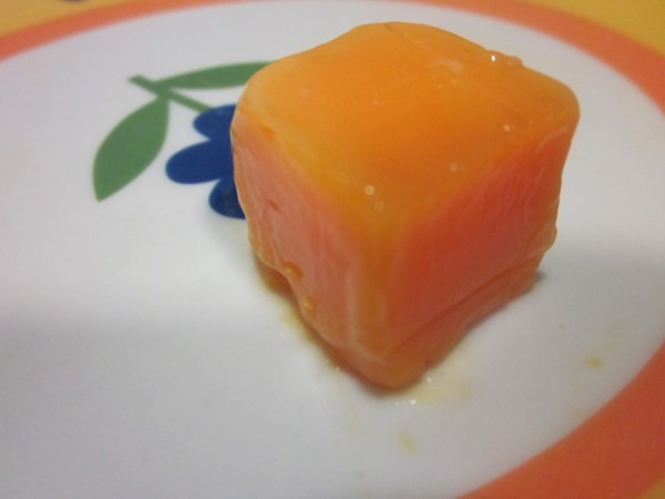 Huevos cocinados por congelación